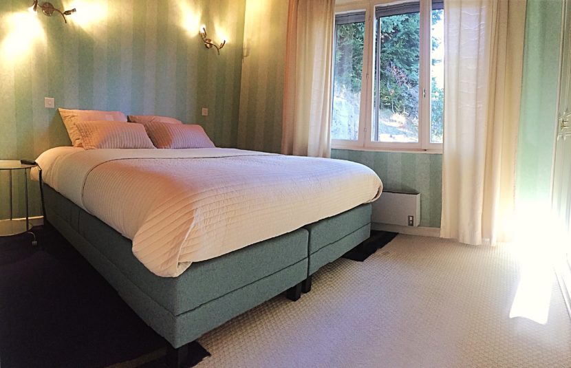 Groene slaapkamer La Bresse